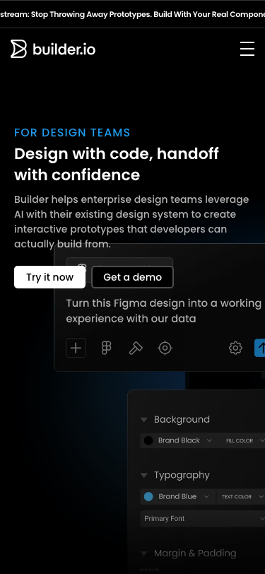 Builder - mobile