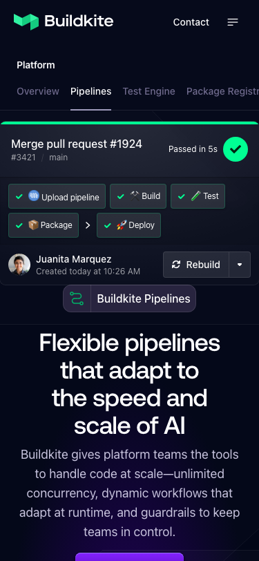 Buildkite - mobile