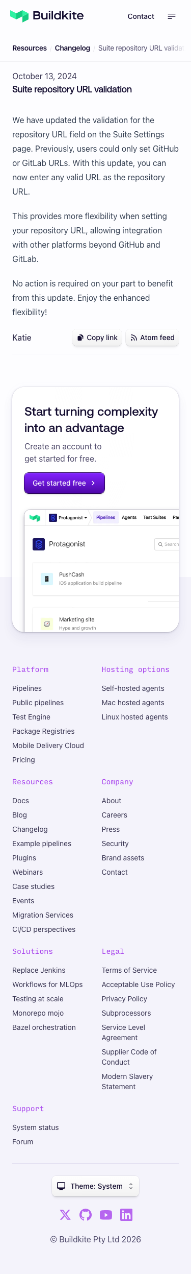 Buildkite - mobile full page