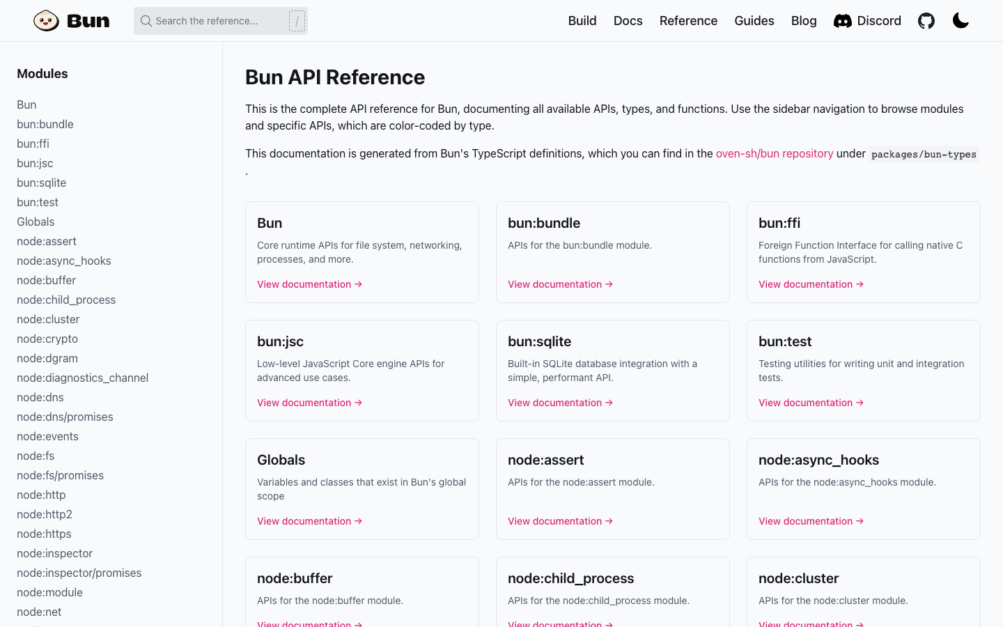 The page uses a stark, dark aesthetic with a focus on functionality. Typography is clean and assertive, emphasizing key information and code snippets. The layout is structured with a prominent left-hand navigation and a right-hand content area showcasing performance metrics. · javascript package manager, developer tools, terminal interface, dark ssa, performance metrics, code focused, technical design, bun.com, javascript, saas
