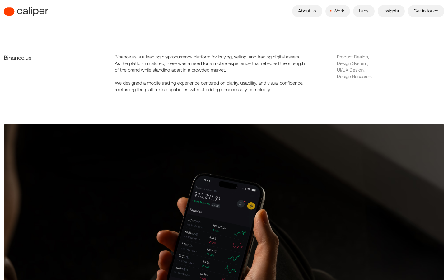 Caliper Studios · Binance - Other