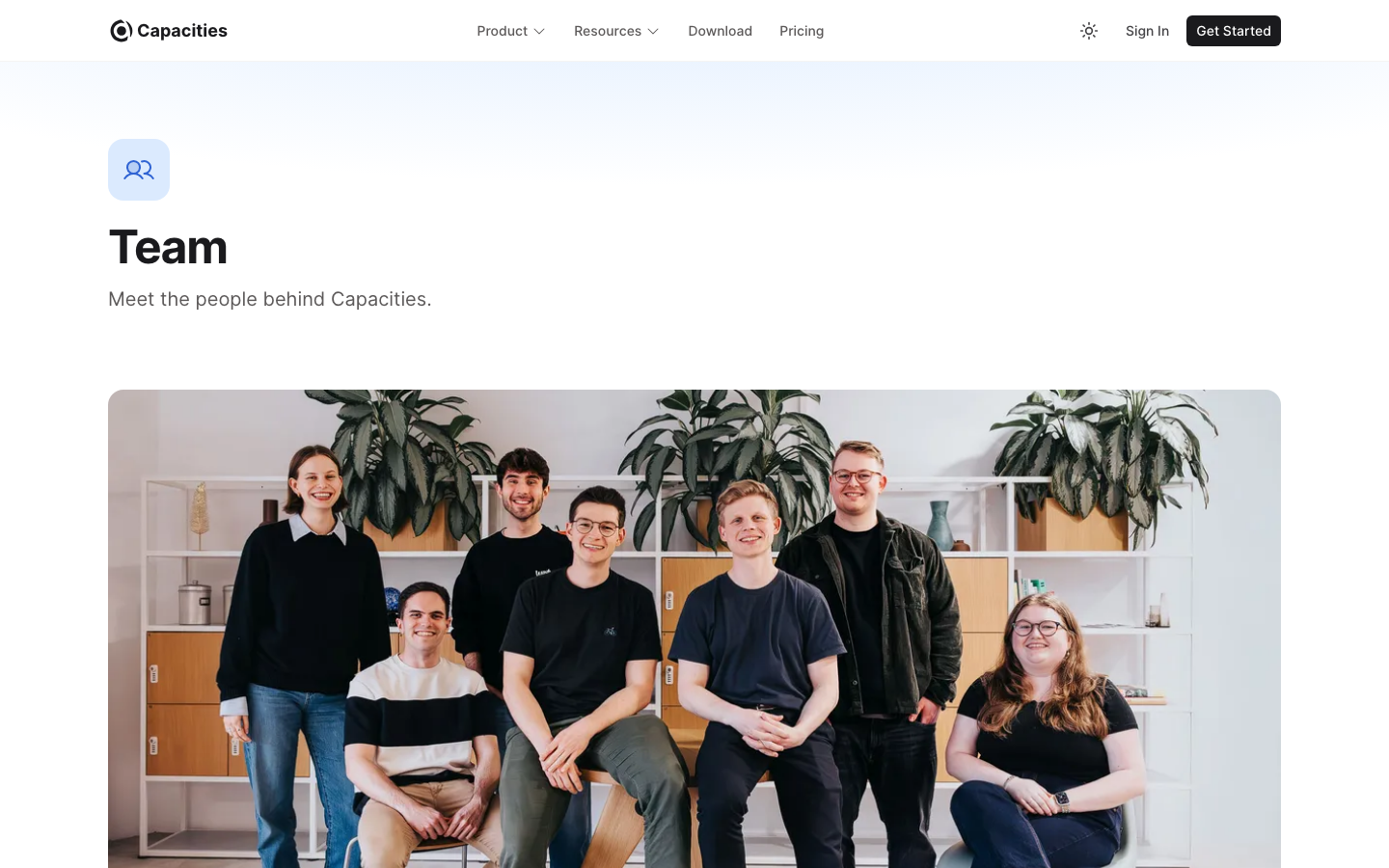 Capacities — About - About