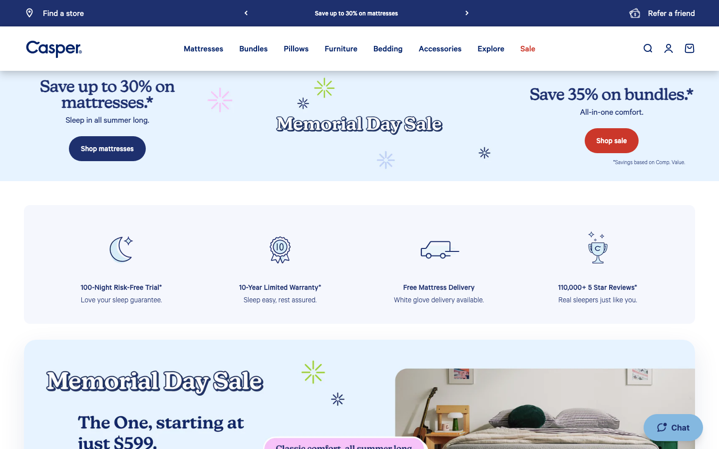 The page uses a clean, airy layout with ample white space and soft pastel hues. The visual hierarchy is gentle, prioritizing product benefits through simple icons and concise text blocks. It feels approachable and trustworthy. · minimalist ecommerce, pastel bedding, soft landing page, clean online store, calm product display, modern mattress site, muted color palette, simple product features