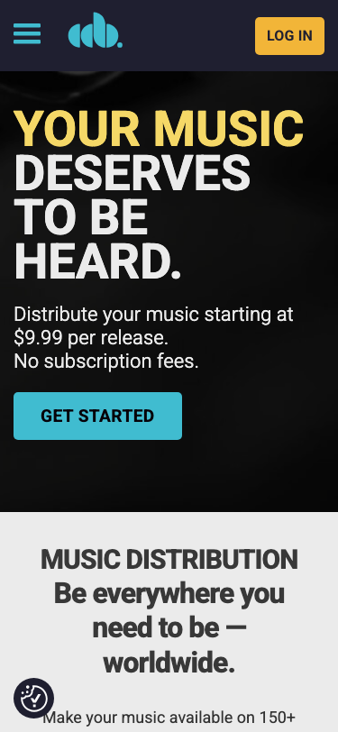 Music Distribution for Independent Artists | CD Baby - mobile