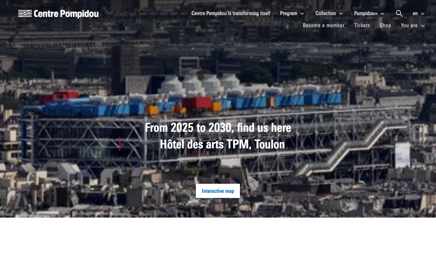 Centrepompidou Fr - mobile