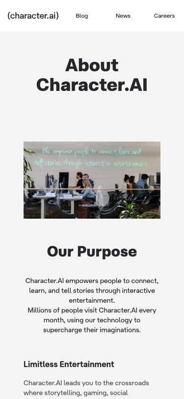 Character — About - mobile