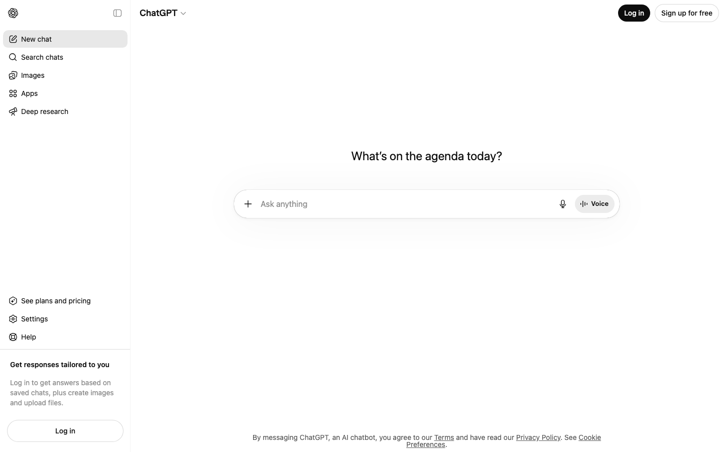 Chat Openai - The page prioritizes a clean, functional interface with a focus on text and a subtle use of color. The layout is straightforward, emphasizing the search bar as the primary interaction point. It feels like a tool rather than a brand showcase.  ·  ai chat, dark interface, minimal ai, developer chat, openai, technical design, conversational ai, code assistant, dark ui, chatgpt