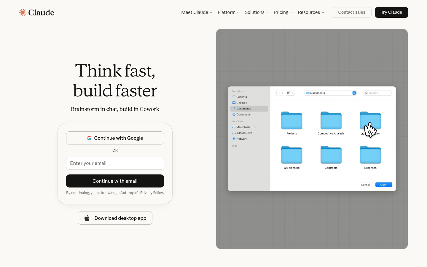 The page uses a clean, grid-based layout with a focus on functionality. The color palette is restricted to cool tones and stark contrasts, emphasizing clarity and ease of navigation. Typography is straightforward and legible, prioritizing information delivery. · dark saas, minimalist ai, clean interface, technical design, modular layout, file explorer, productivity tools, code editor, workspace, cloud storage