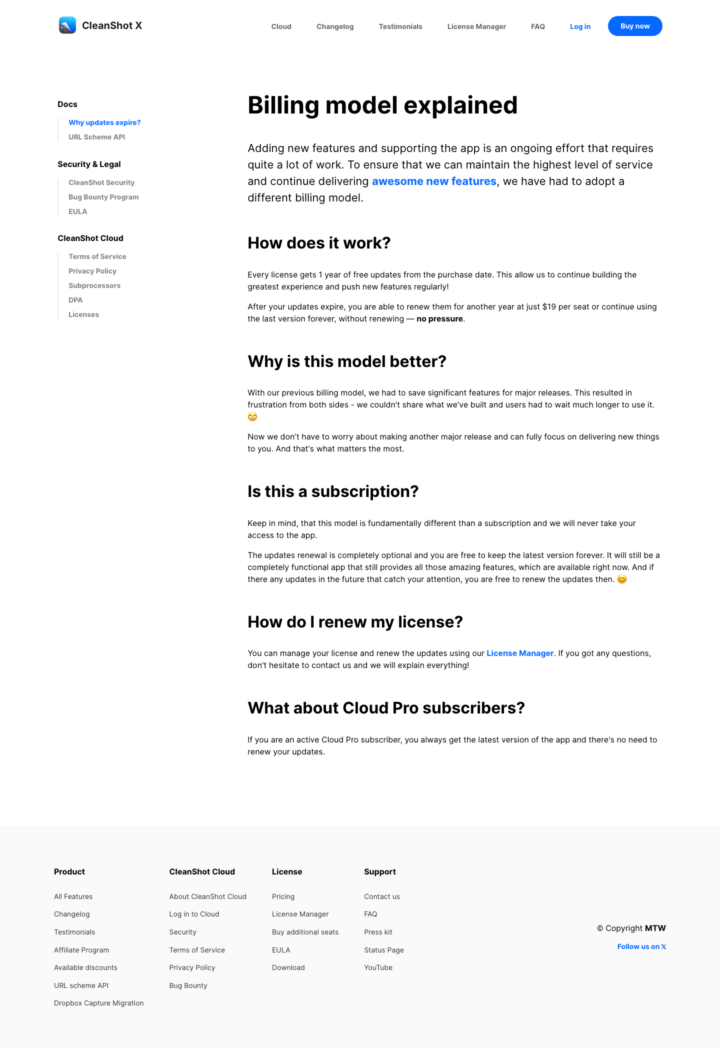 Cleanshot - full page scroll