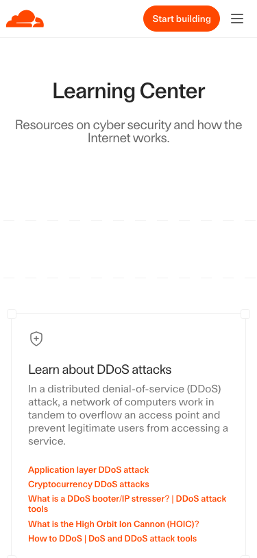 Cloudflare - mobile