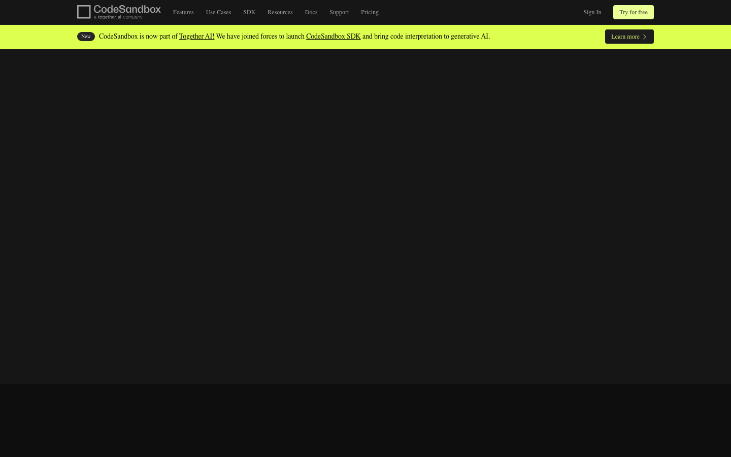 Codesandbox