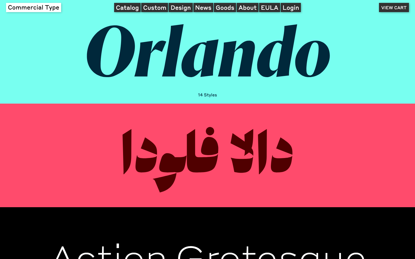 Commercialtype - mobile