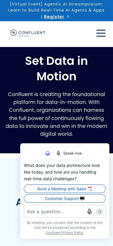 Confluent — About - mobile