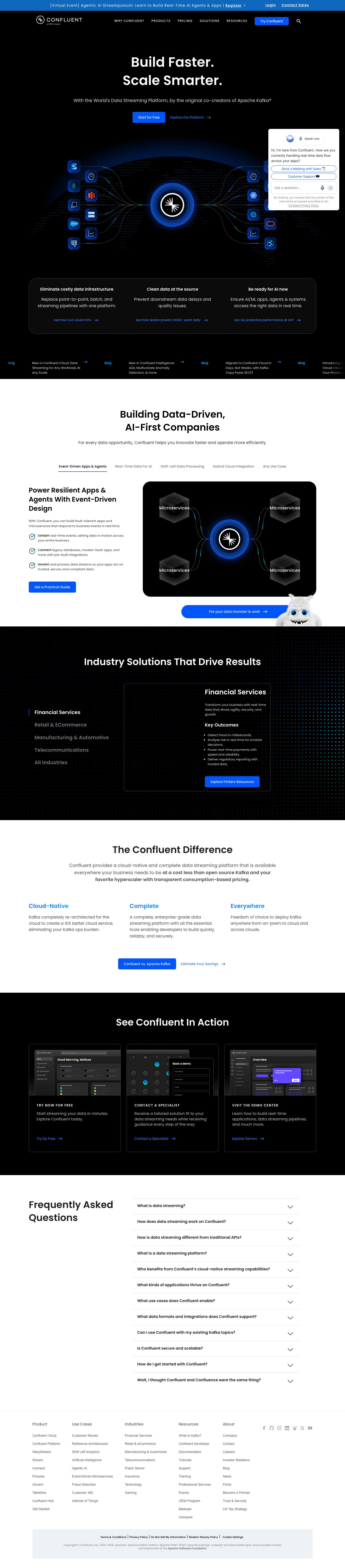 Confluent - full page scroll