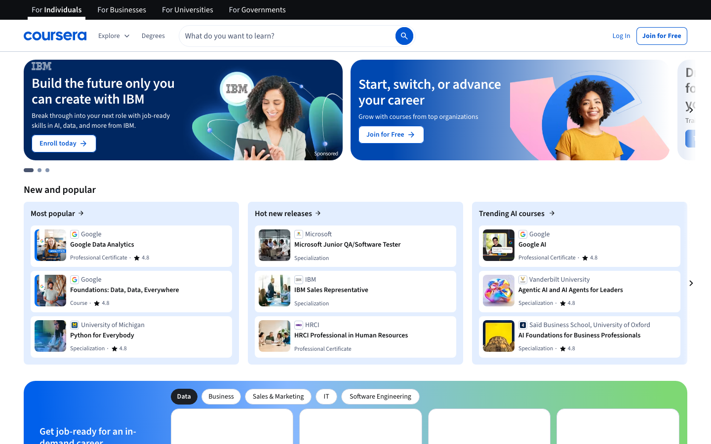 Coursera - mobile