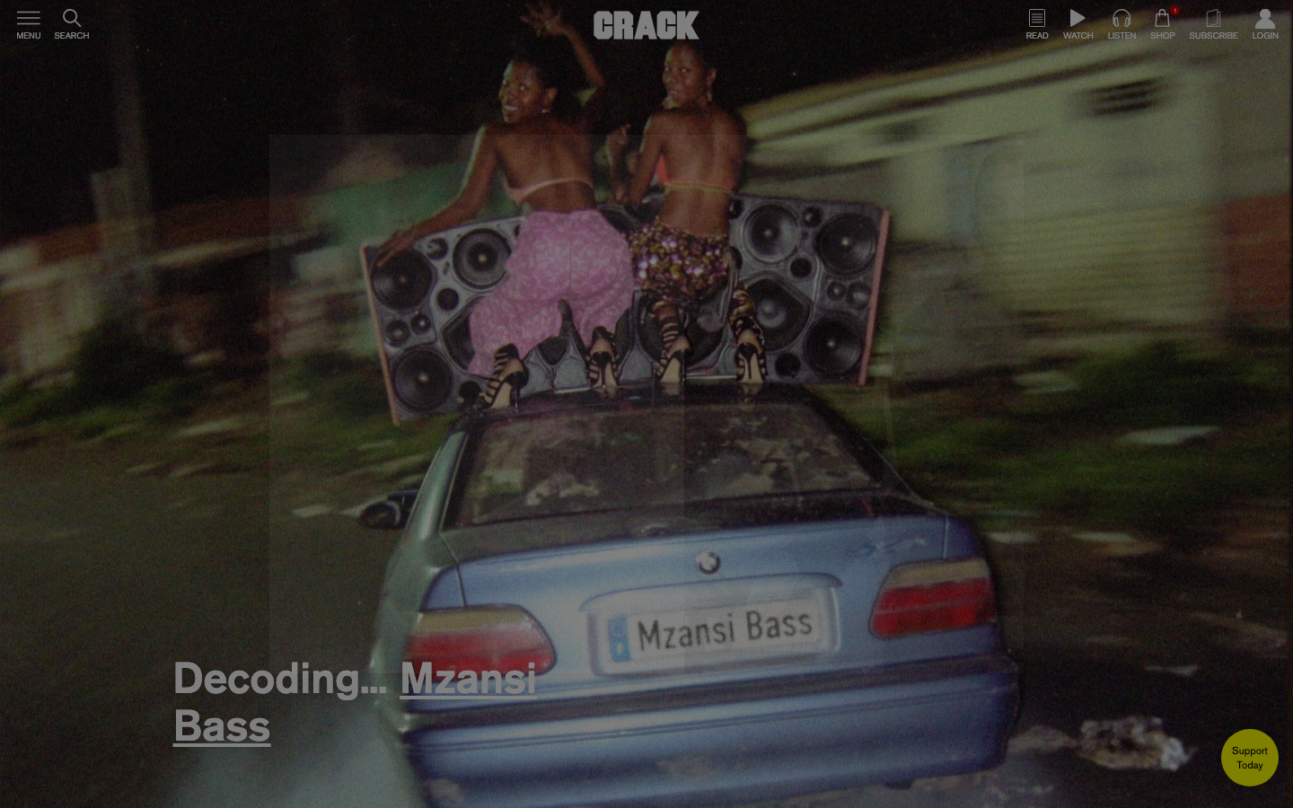 Crackmagazine - mobile