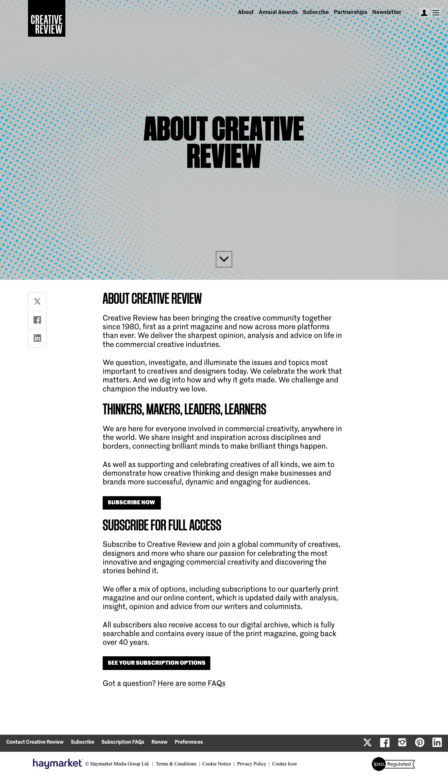 Creativereview Co Uk - full page scroll