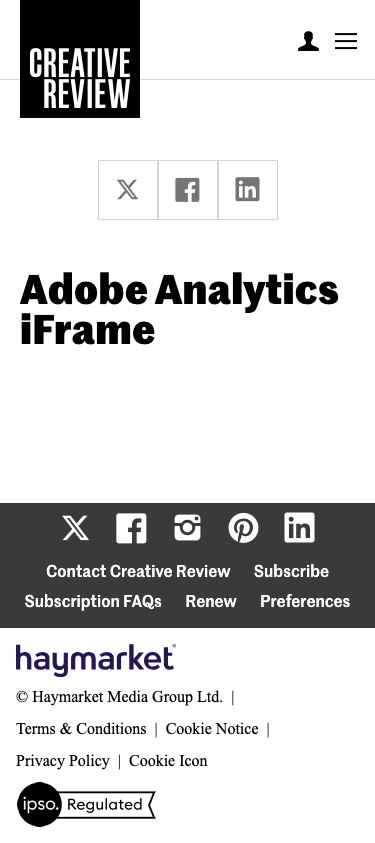 Creativereview Co Uk - mobile full page