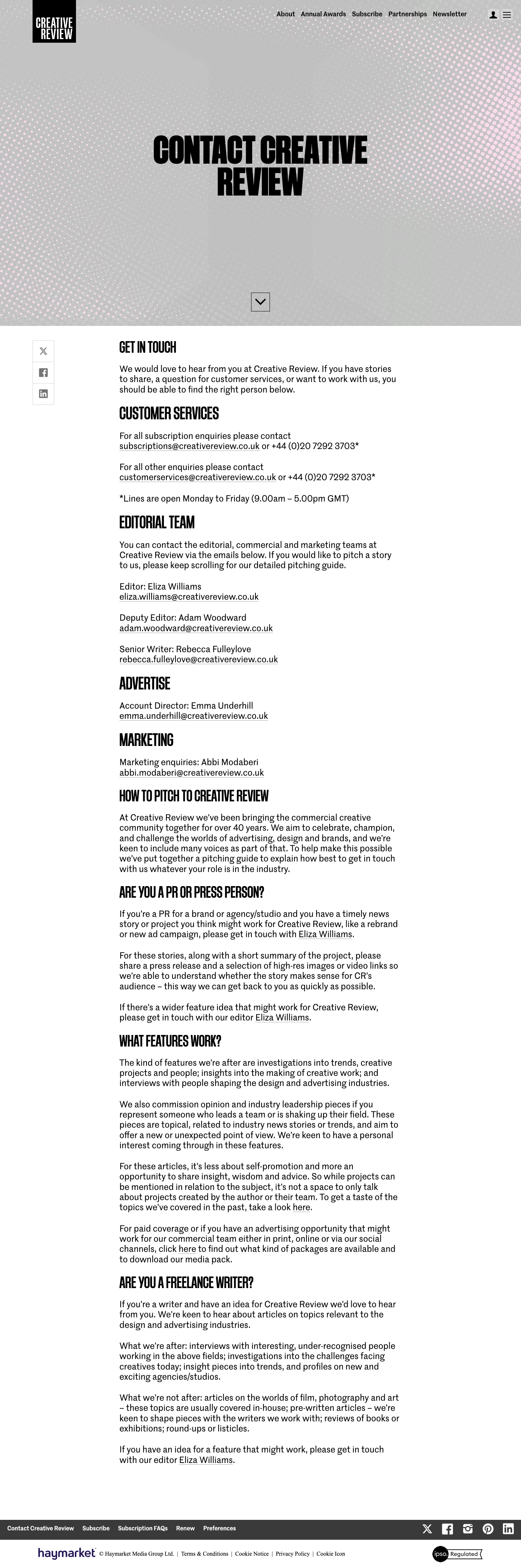 Creativereview Co Uk - full page scroll