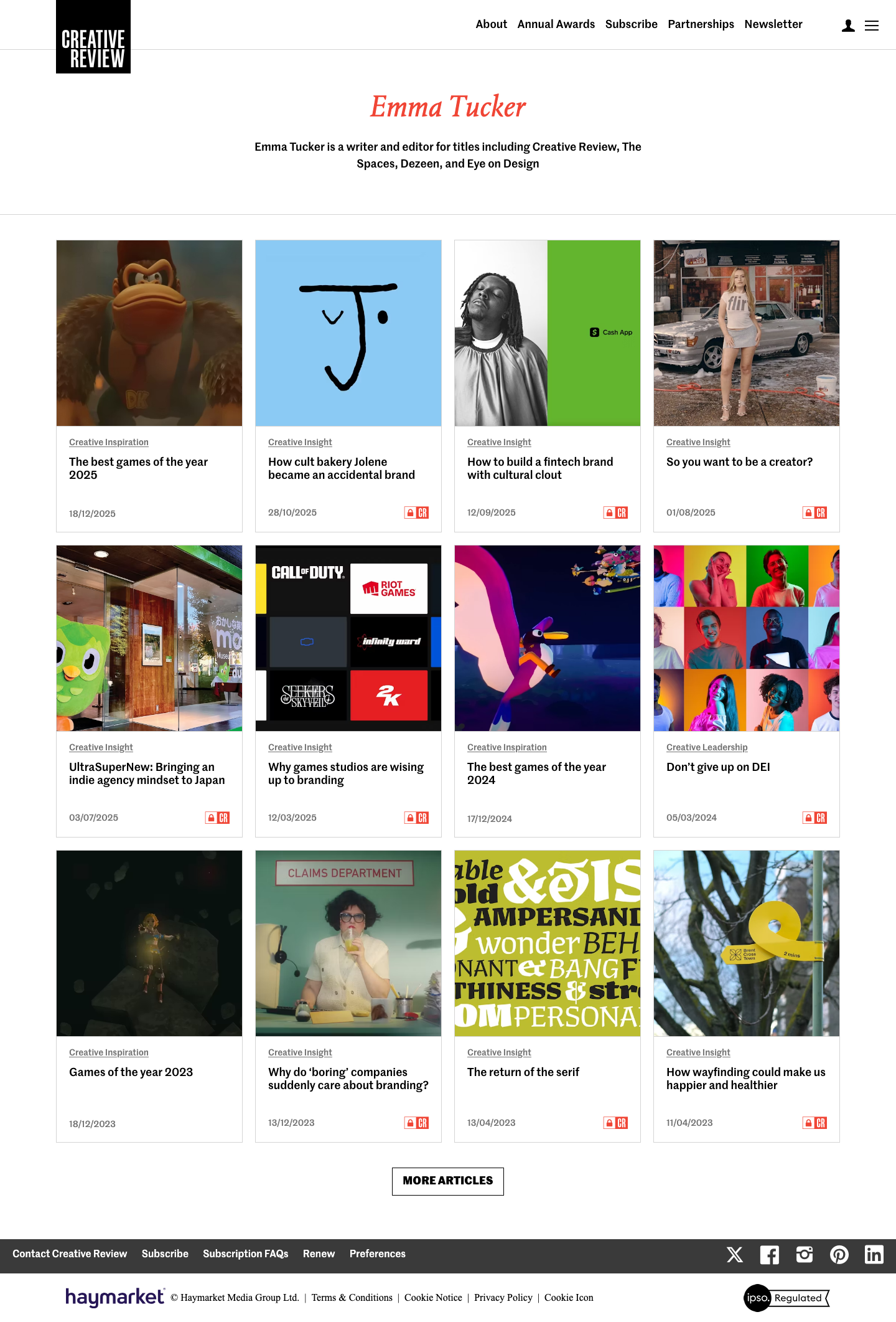 Creativereview Co Uk - full page scroll