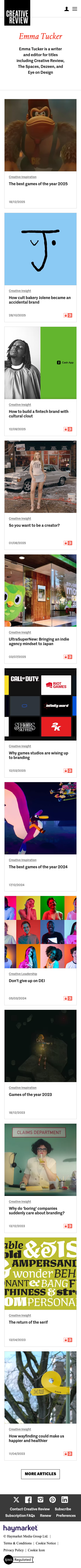Creativereview Co Uk - mobile full page