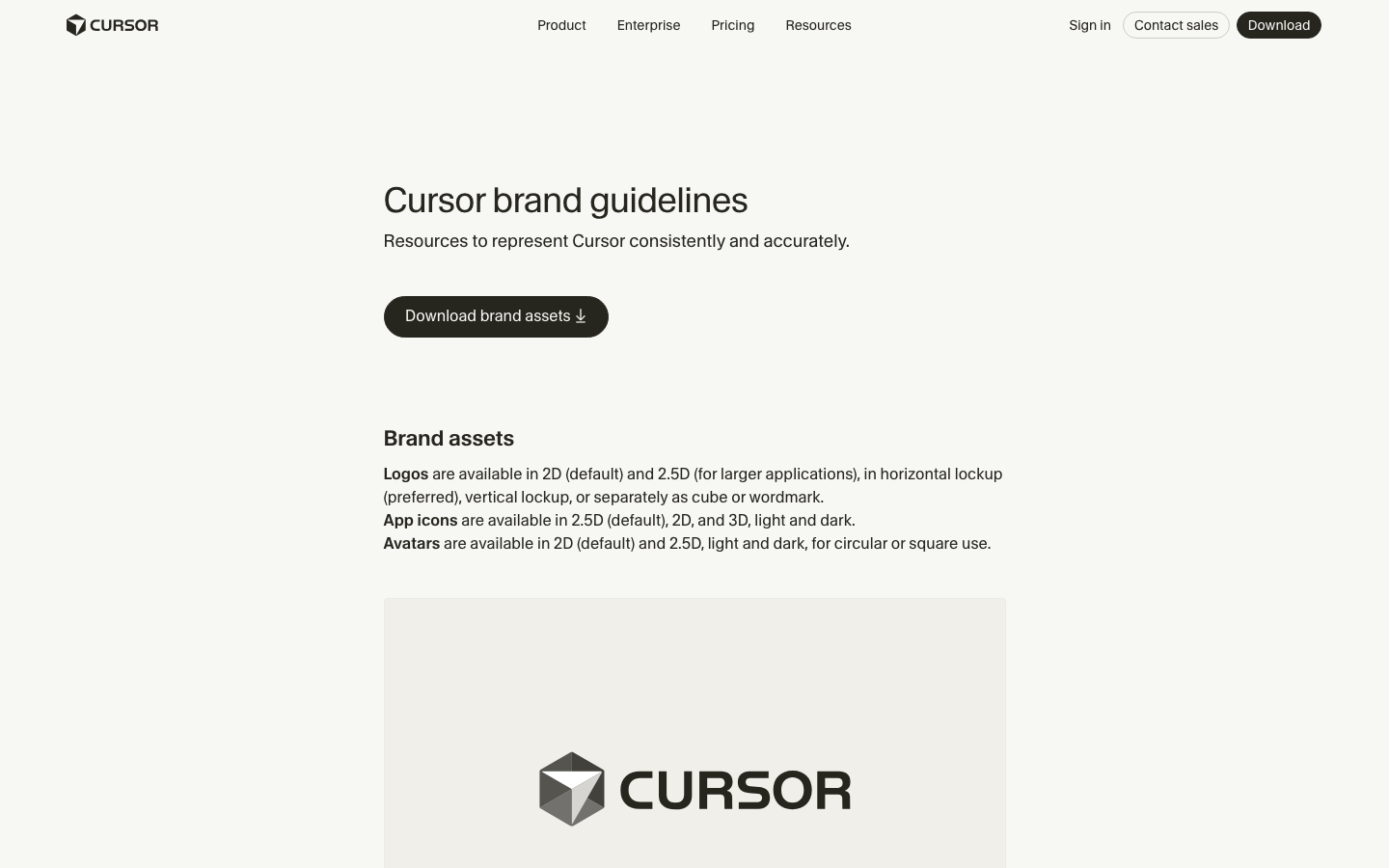 The page prioritizes functionality and clarity through a stark, dark aesthetic. Typography is clean and functional, with a focus on hierarchy and readability. The overall mood is serious and focused on the product's capabilities. · dark saas, developer tools, ai tools, code editor, minimalist saas, technical website, cursor ai, productivity tools, dark ui, coding platform