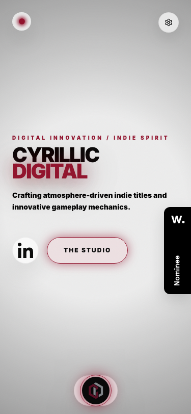 Cyrillic Digital - Digital Innovation / Indie Spirit - mobile