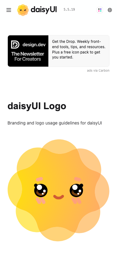 Daisyui - mobile