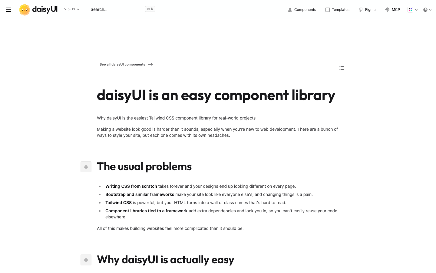The page prioritizes clarity and functionality with a stark, grid-based layout. Typography is clean and functional, emphasizing readability and a sense of technical precision. The color palette is limited, focusing on a high-contrast scheme to highlight key elements. · tailwind plugin, css framework, developer tools, ui library, design system, component library, minimalist ui, technical design, css utility classes