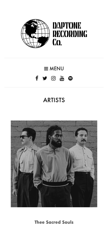 Daptonerecords - mobile