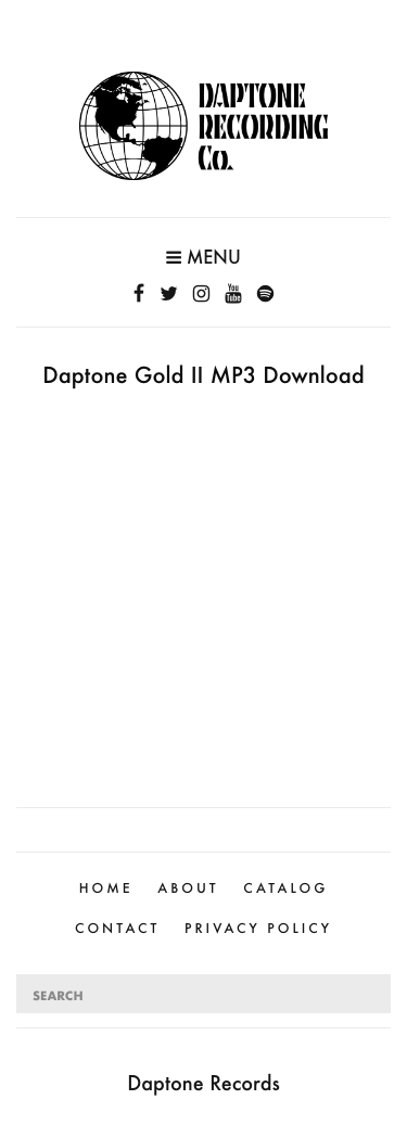 Daptonerecords - mobile full page