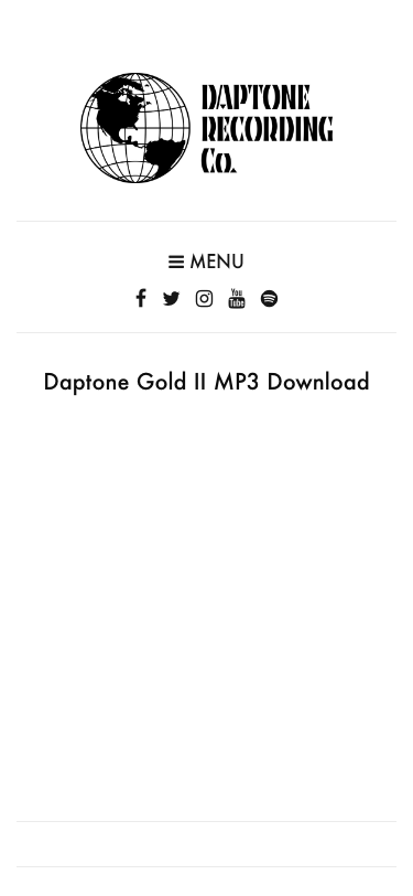 Daptonerecords - mobile