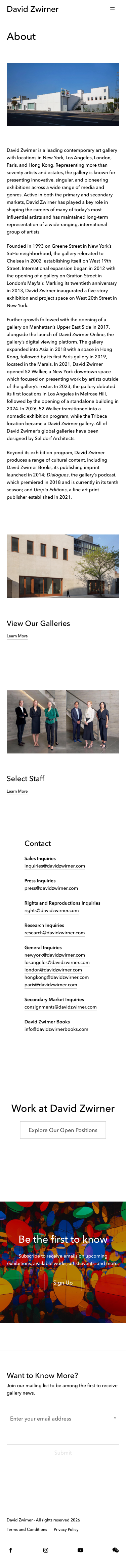 Davidzwirner — About - mobile full page
