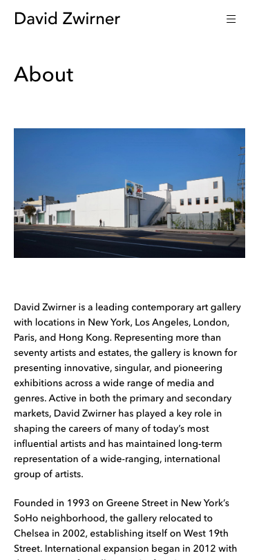 Davidzwirner — About - mobile