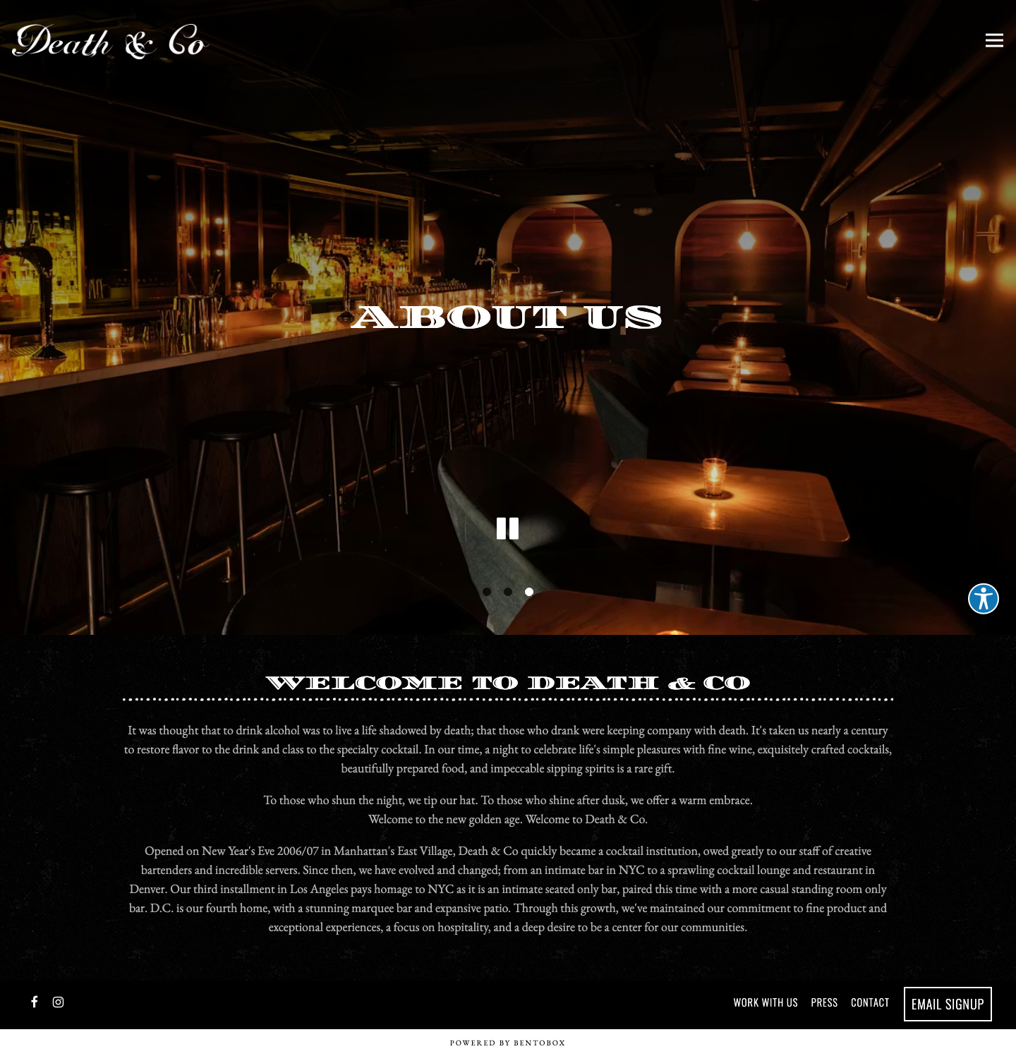 Deathandcompany - full page scroll