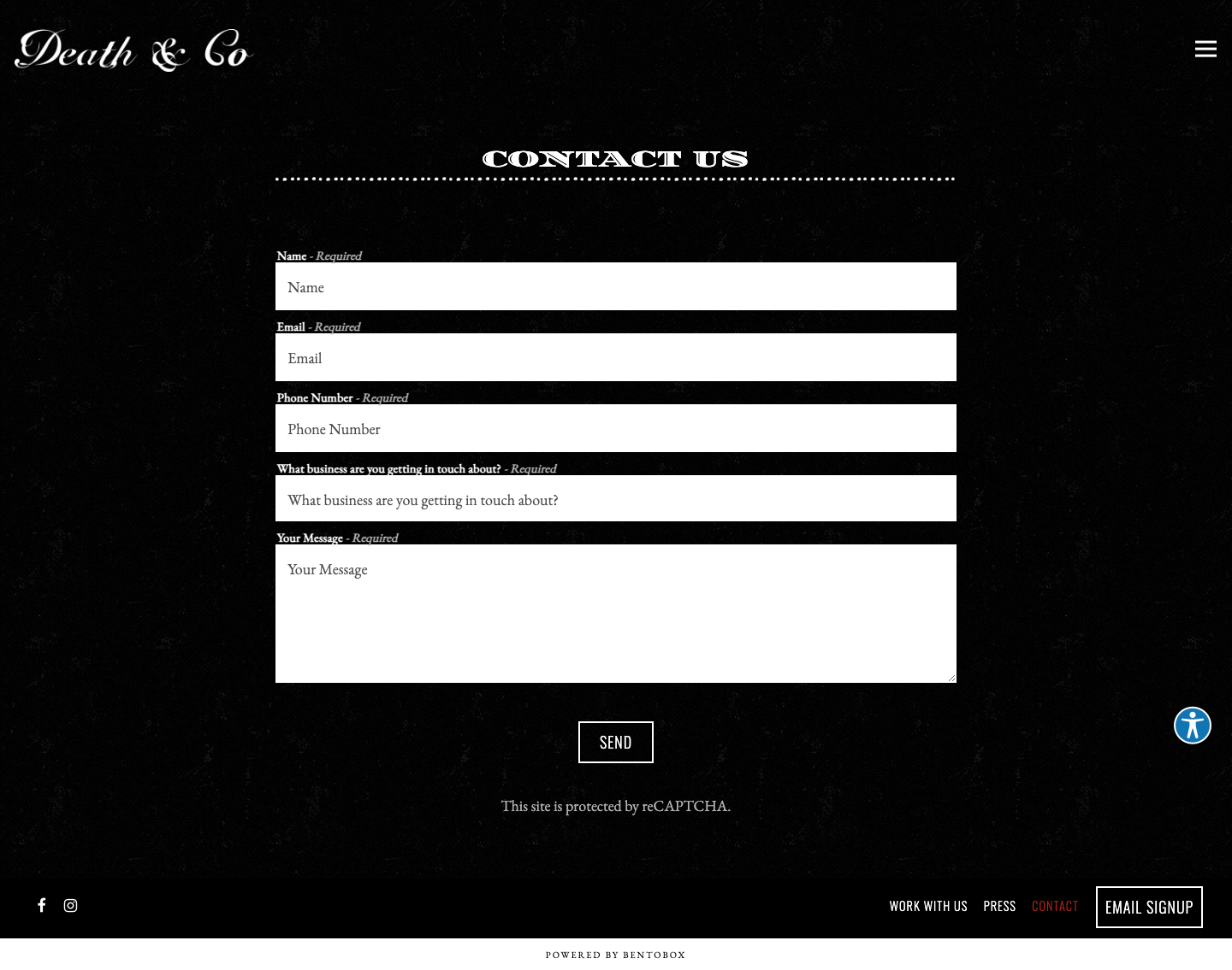 Deathandcompany - full page scroll