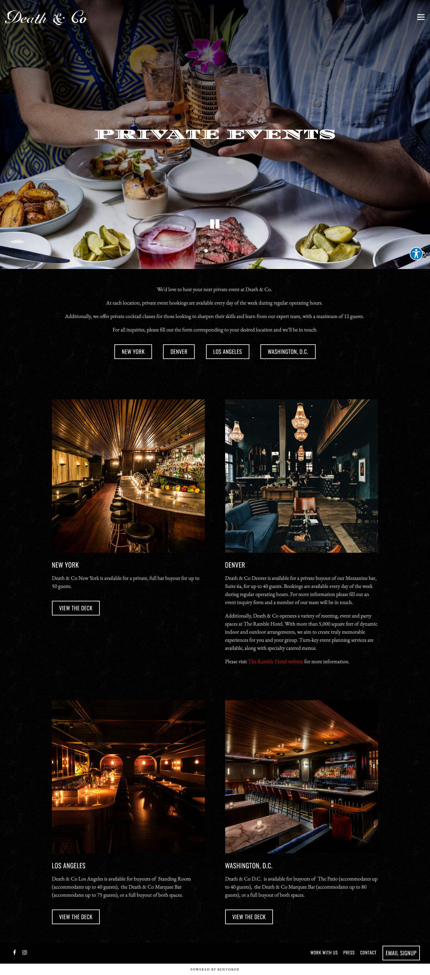 Deathandcompany - full page scroll