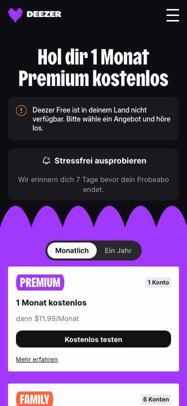 Deezer - mobile