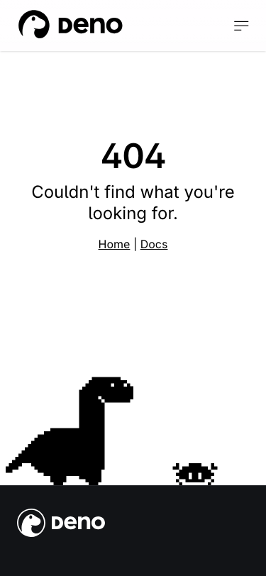 Deno — Features - mobile