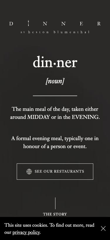Dinnerbyheston - mobile