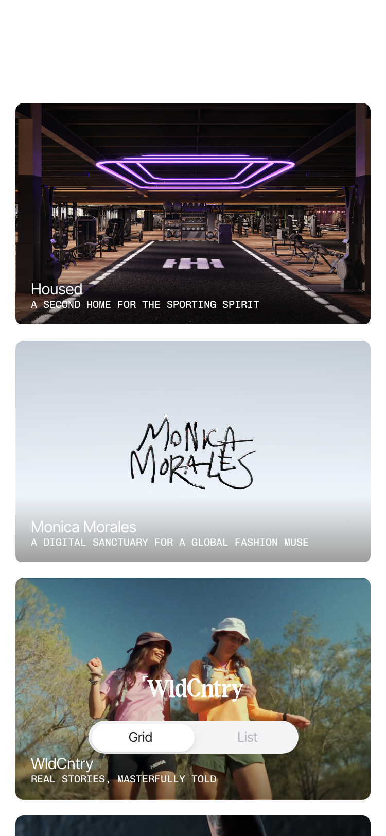 Dirt · Work Grid - mobile
