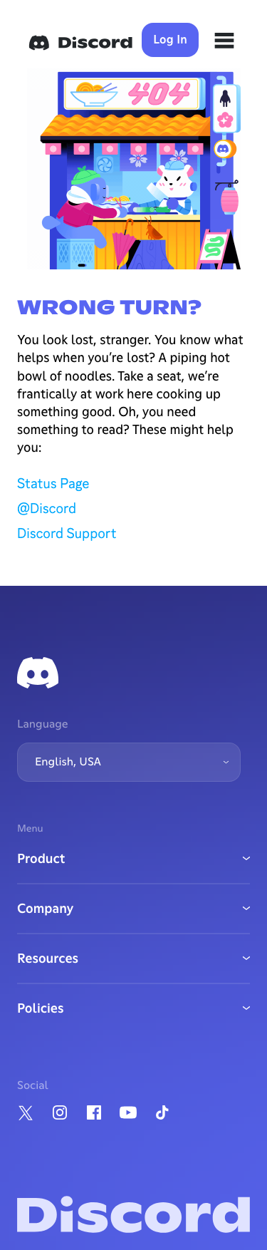 Discord — Features - mobile full page