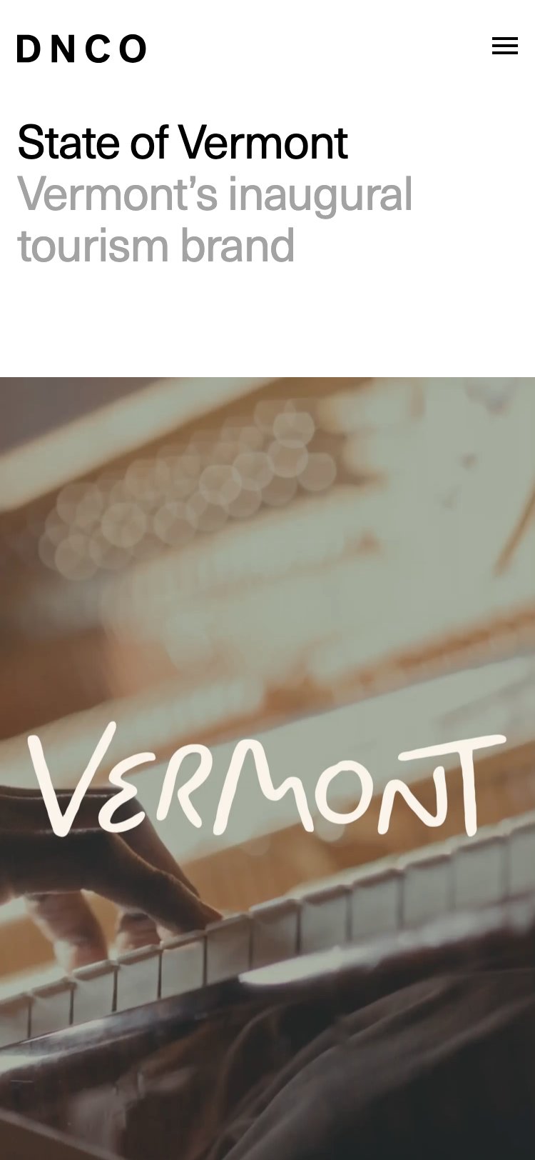 DNCO · Vermont - mobile