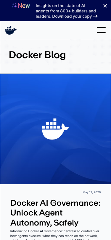 Docker — Blog - mobile