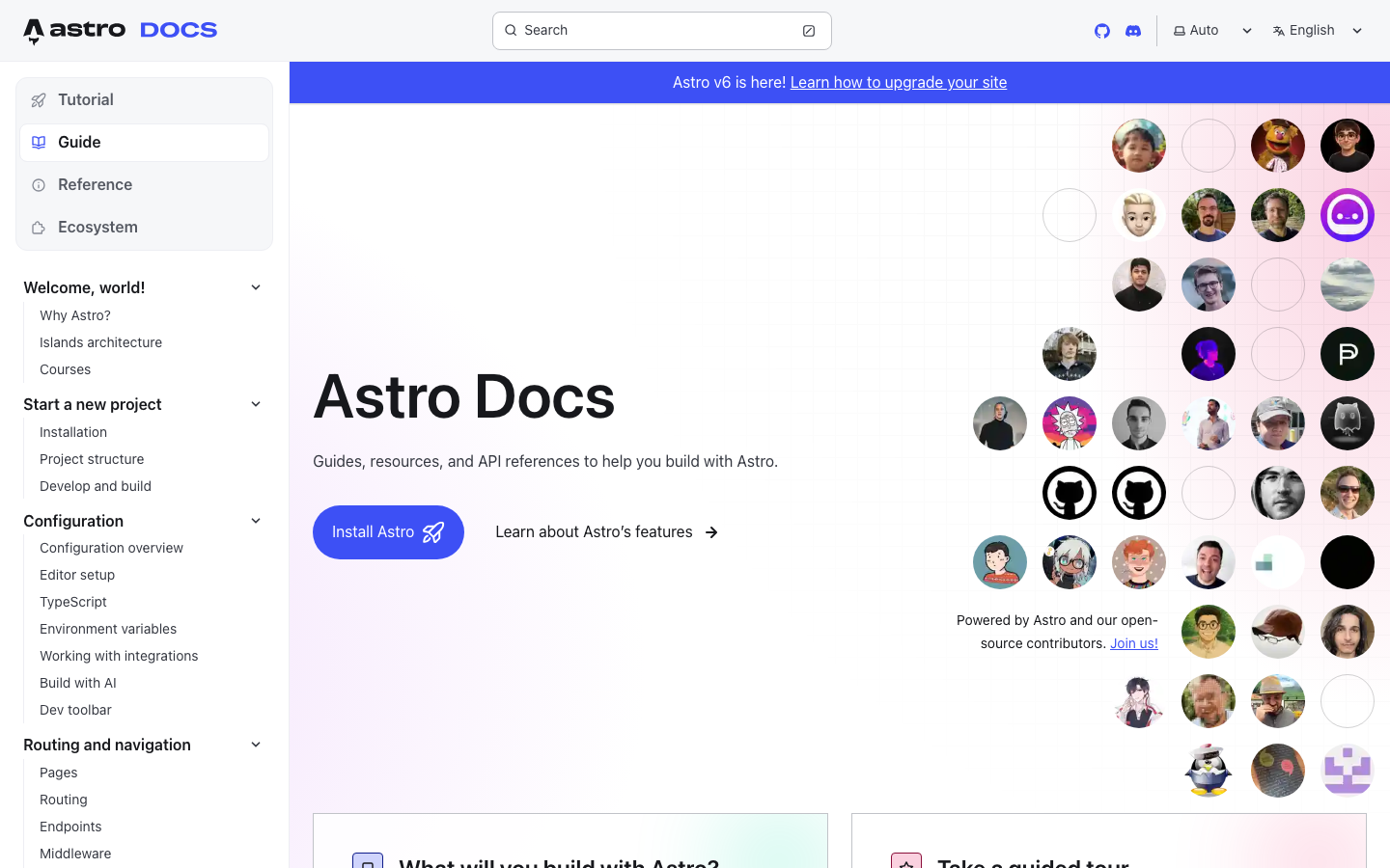 Docs Astro Build