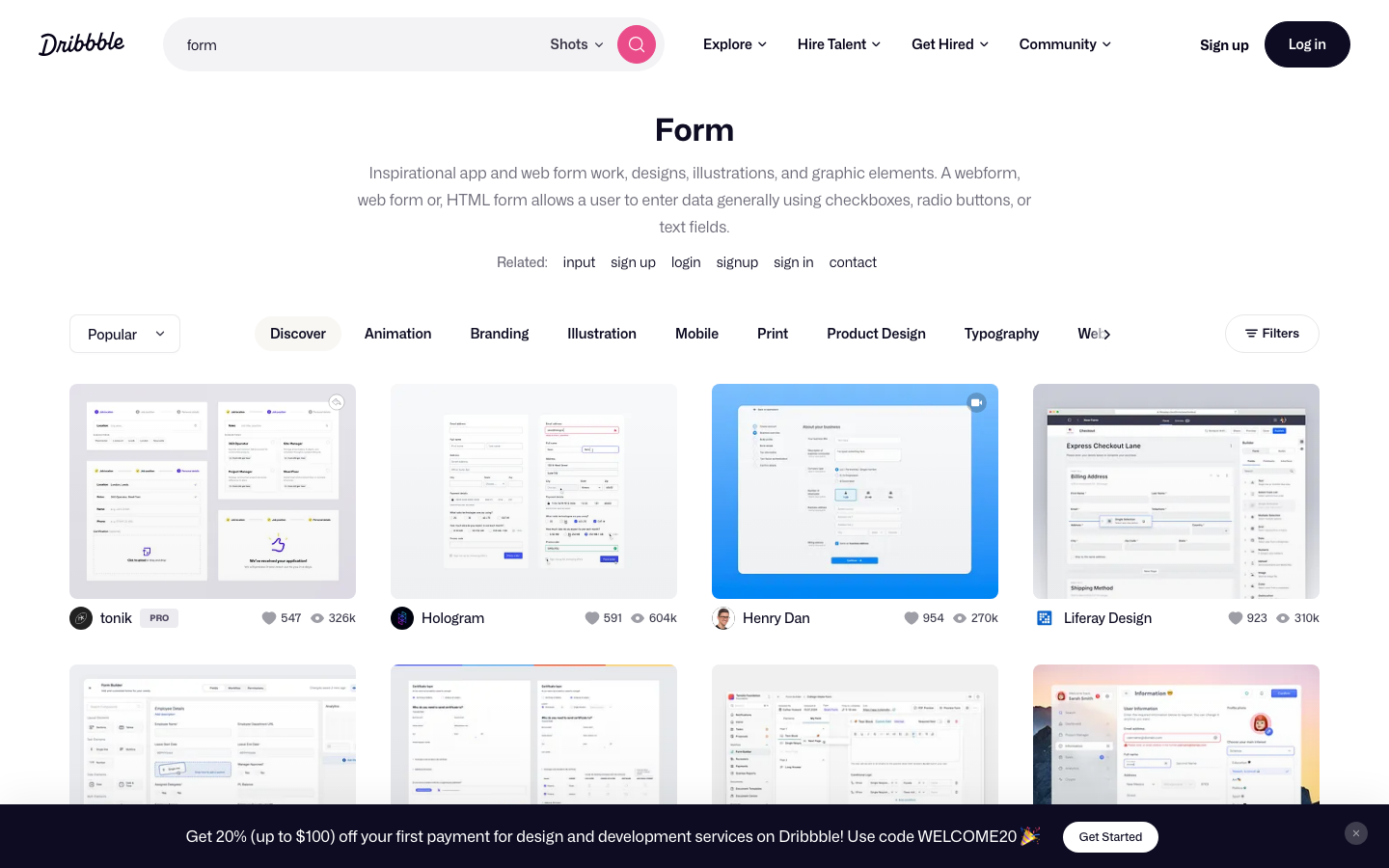 Dribbble - Other