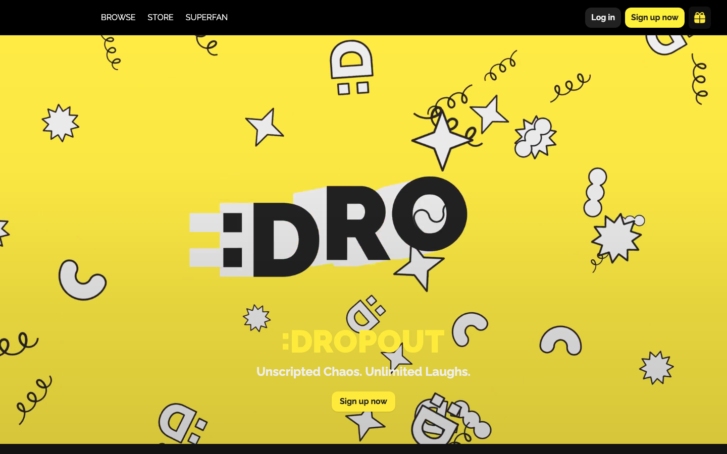 Dropout Tv - mobile