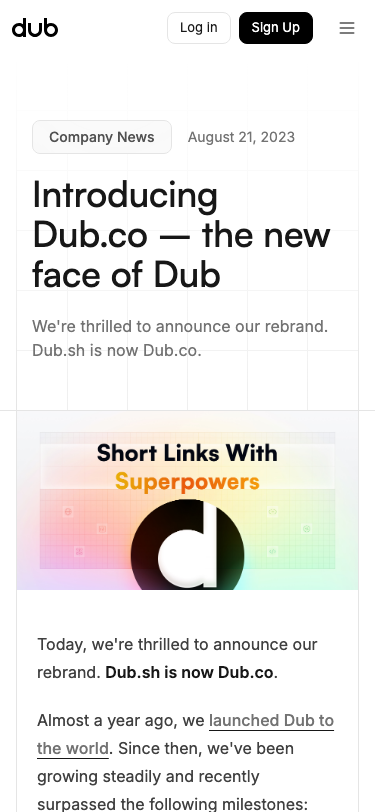 Dub - mobile