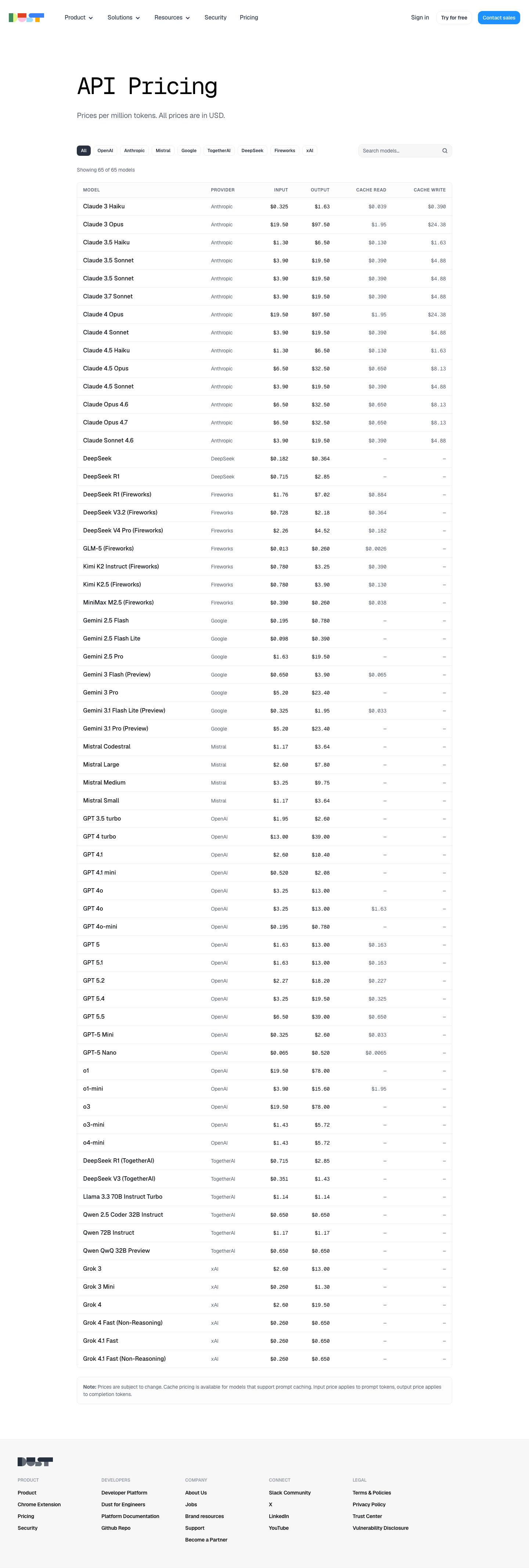 Dust Tt - full page scroll