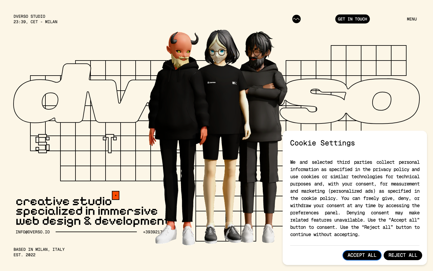 dverso studio - Web Design & Development